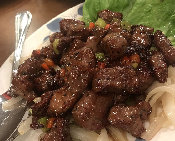 Image: Filet Mignon French Style 
                 法式牛柳粒