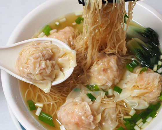 Image: Wonton Noodle Soup 
                雲吞麵